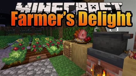 farmersdelight minecraft  Using a simple cooking system and a few familiar ingredients, you'll be able to prepare a wide variety of hearty meals: from sandwiches to salads and stews, from beautiful desserts to mouth-watering feasts, no ingredient will be left behind in your